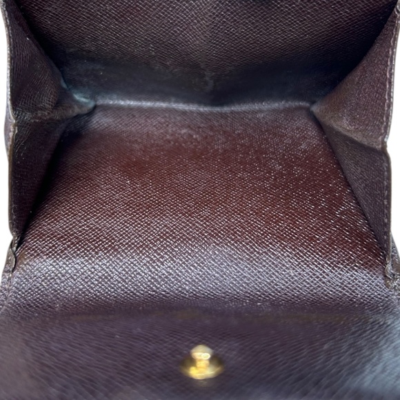 Authentic Louis Vuitton Damier Ebene French Compact Portefeuilles Trifold Wallet - Picture 8 of 9